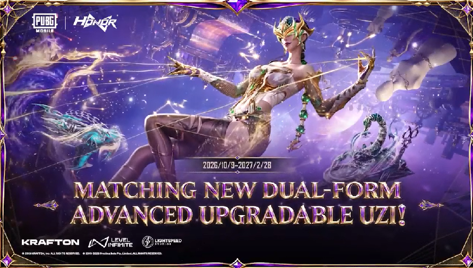 PUBG Mobile is introducing its first Honor Series Ultimate Set with a dual-form transformation