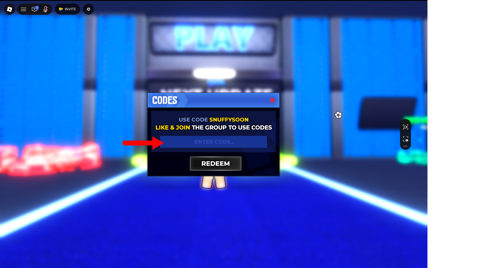 ENTER CODE..