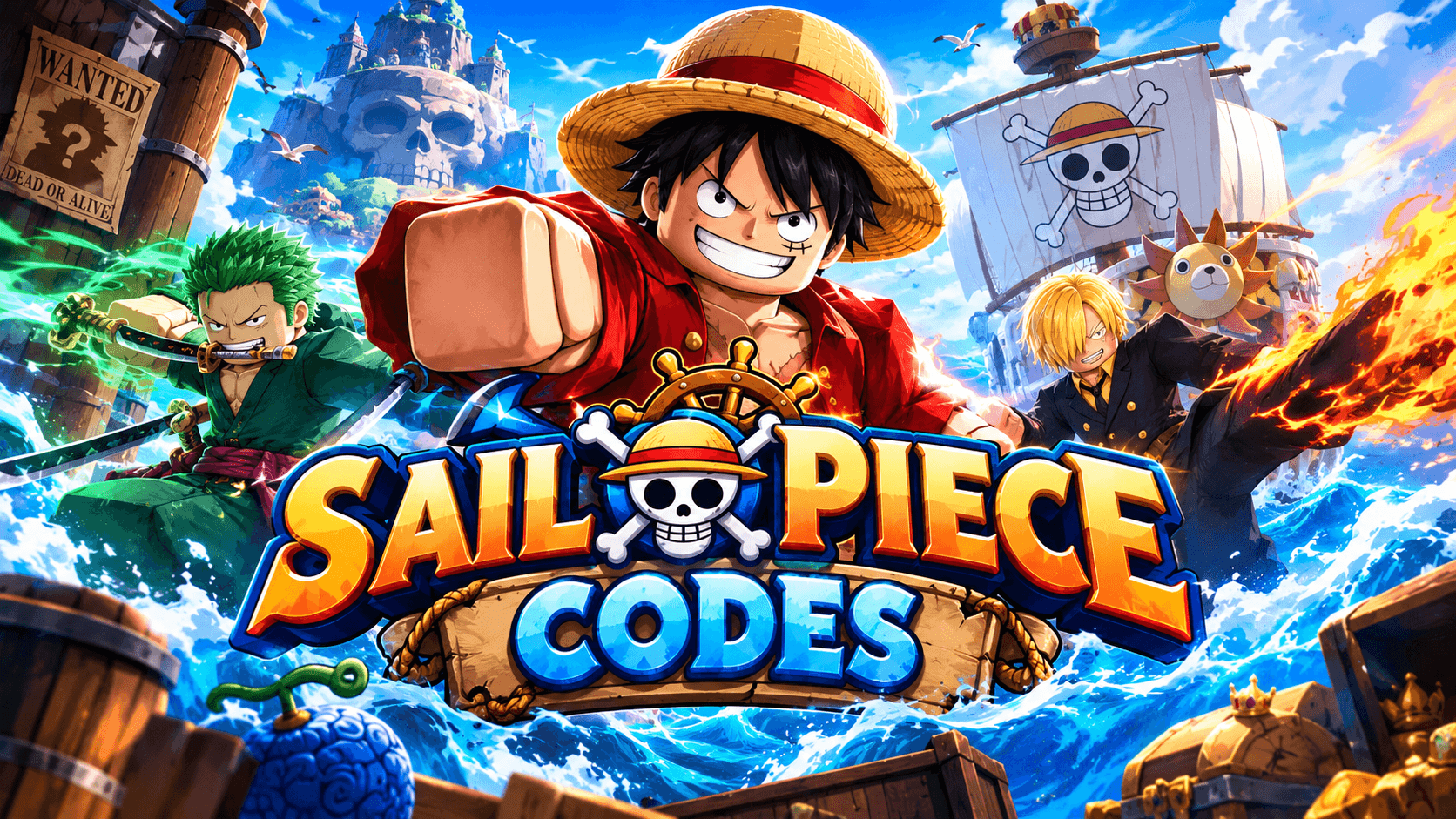 All Working Sailor Piece Codes in Sep 2026 | Free Rewards