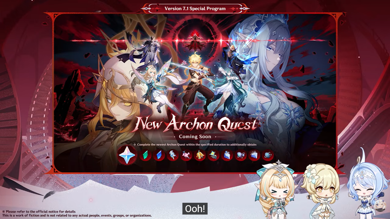 Storyline Rewards