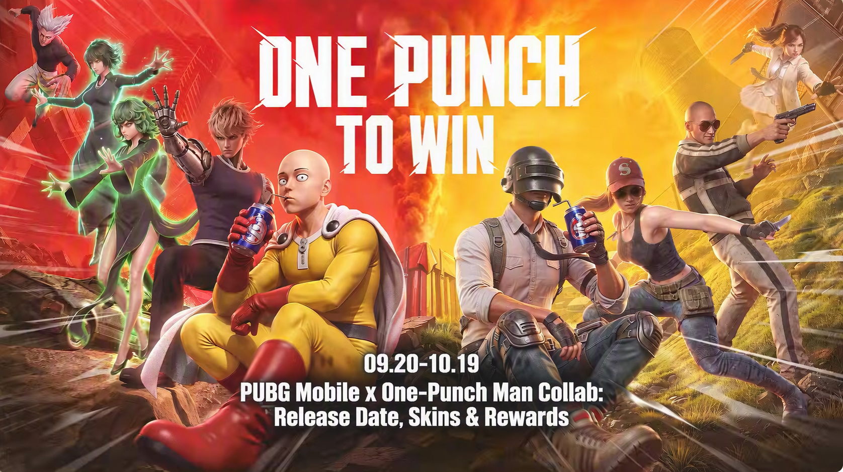PUBG Mobile x One-Punch Man Collab: Release Date, Skins & Rewards