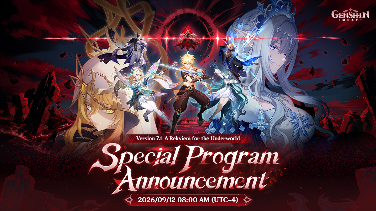 Genshin Impact Version 7.1 Livestream Summary: New Banners Debut & Anniversary Bonuses