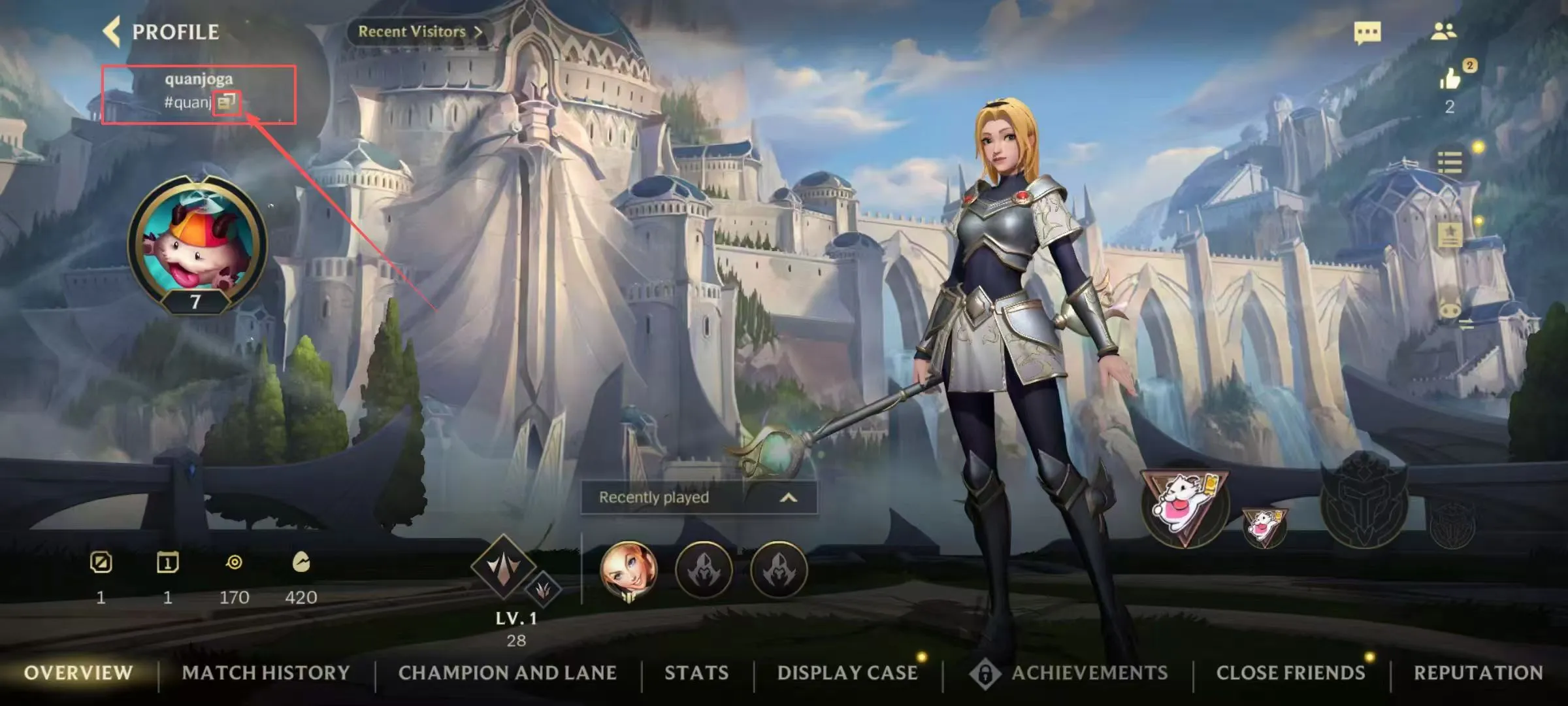 account tips image