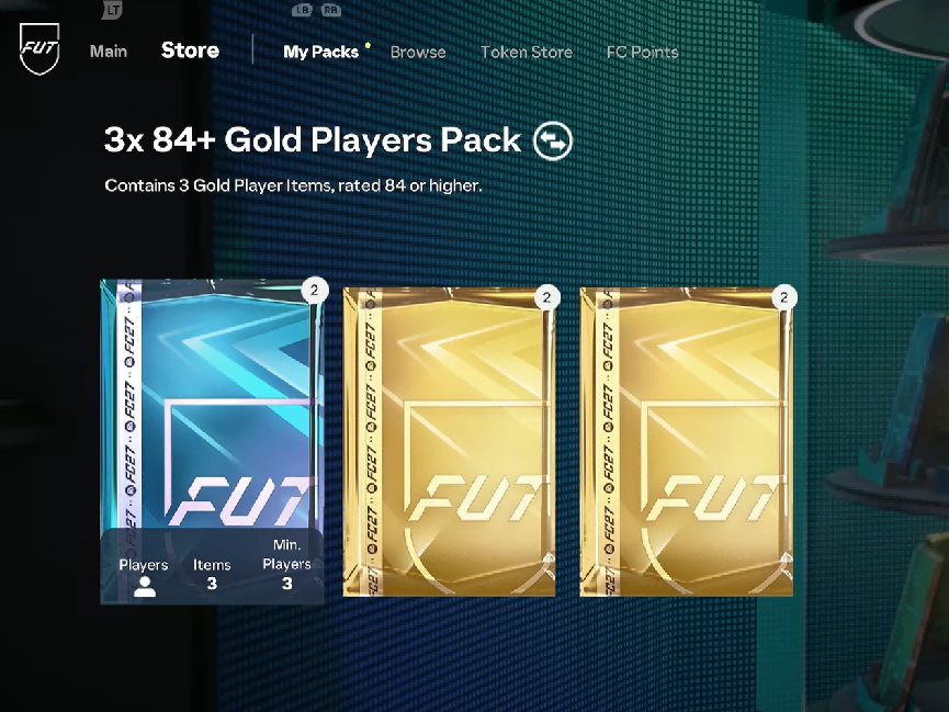 Open Eligible Packs