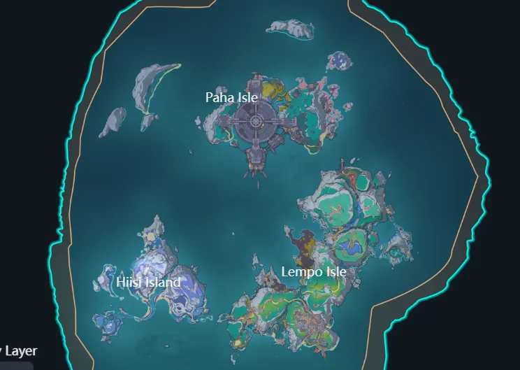 Lempo Isle, Hiisi Island, and Paha Isle