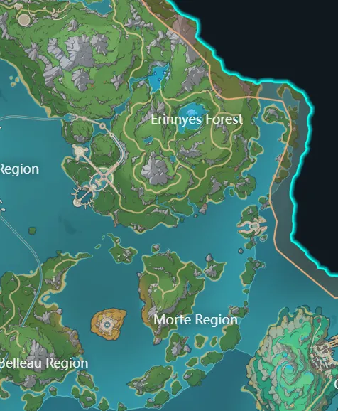 Erinnyes Forest and Morte Region