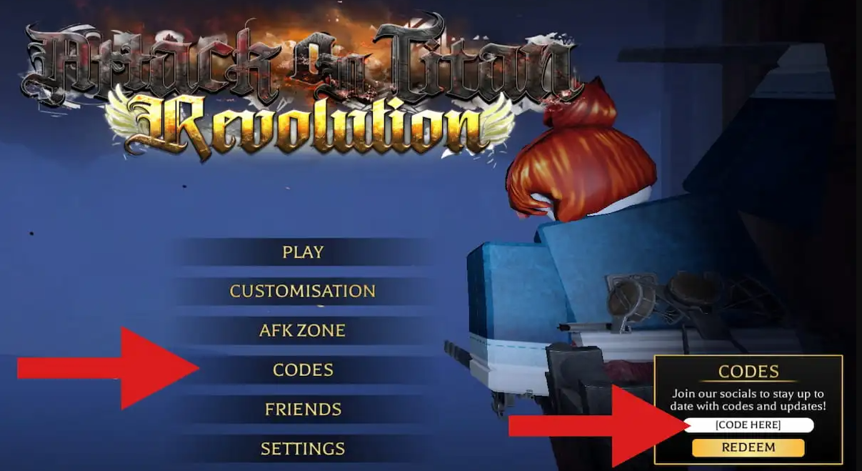 How to Redeem AoTR Codes