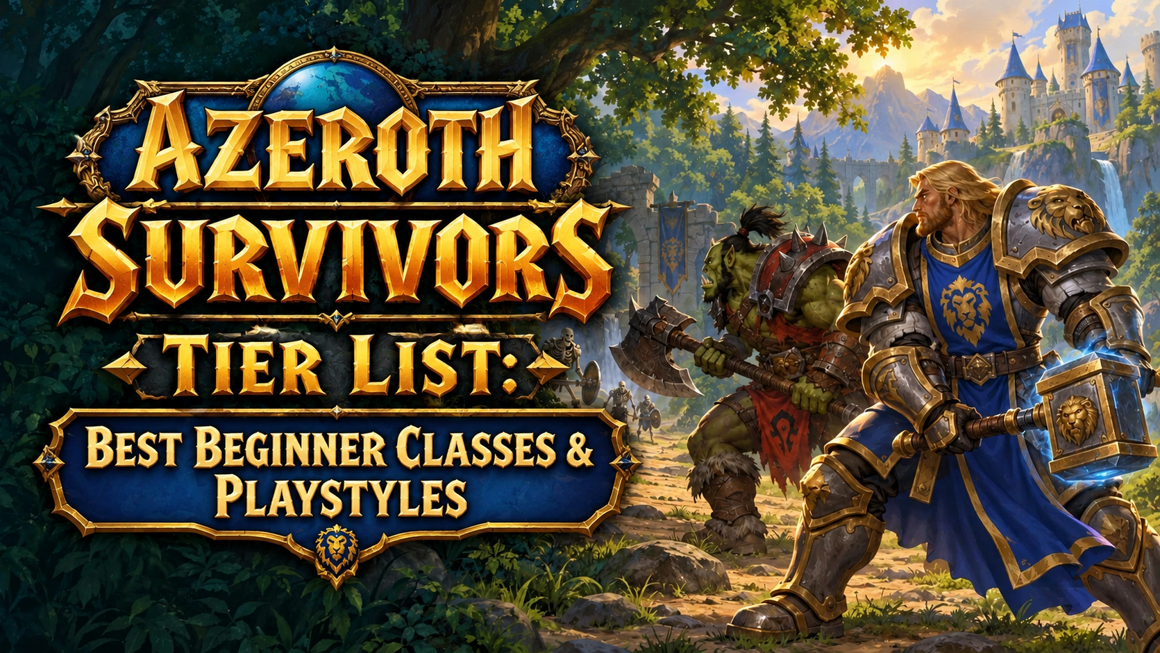 Azeroth Survivors Tier List: Best Beginner Classes & Playstyles