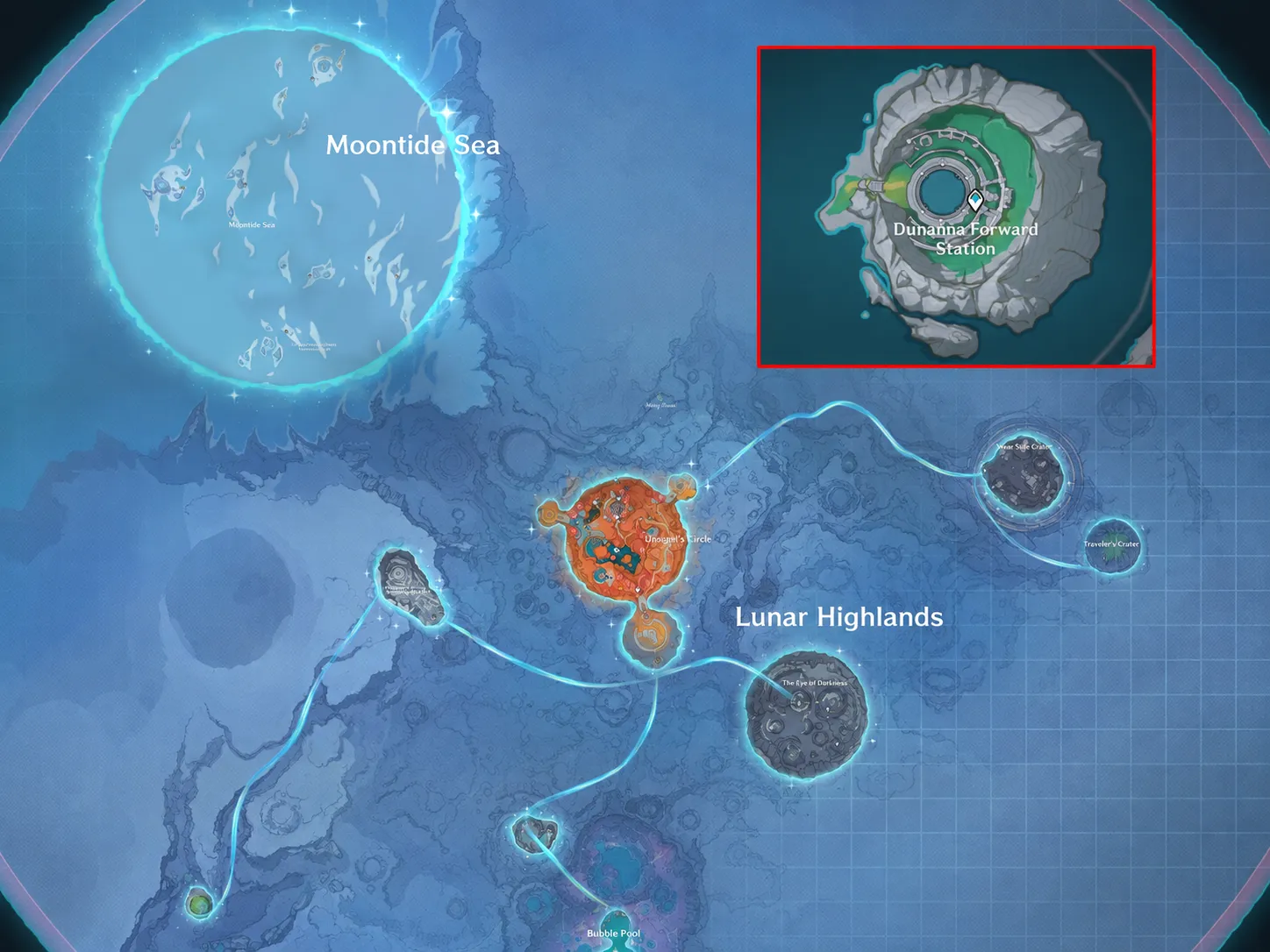 Dunanna Pit and Frost Moon