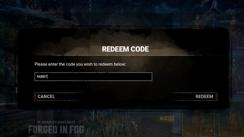 How To Redeem Dead by Daylight Codes