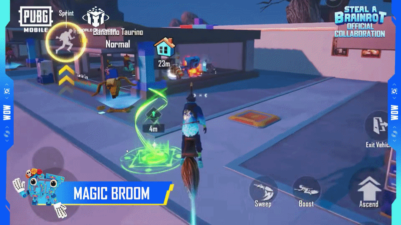 Brainrot Royale Magic Broom
