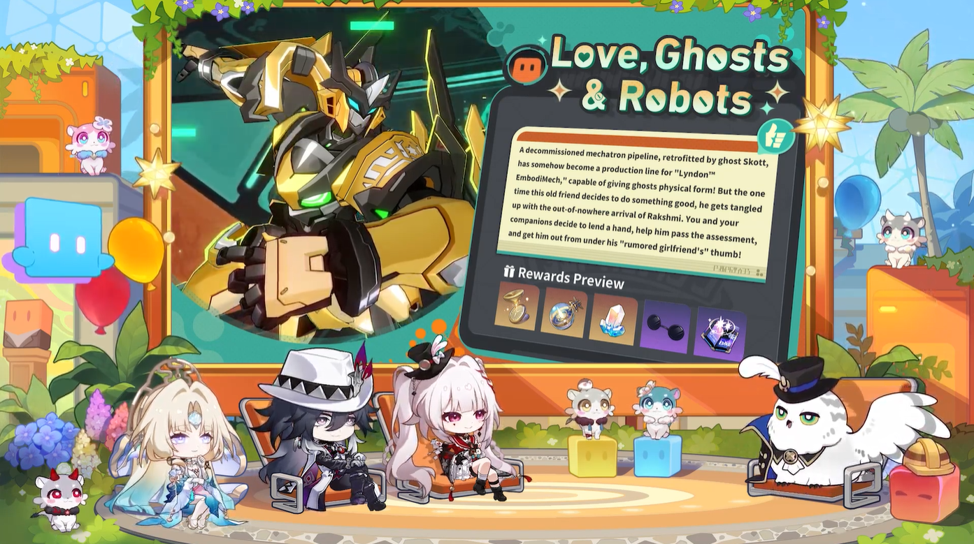 Love, Ghosts and Robots