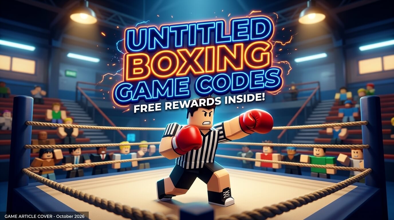 All Working Untitled Boxing Game Codes in October 2026 | Free Spins, Cash & Emotes